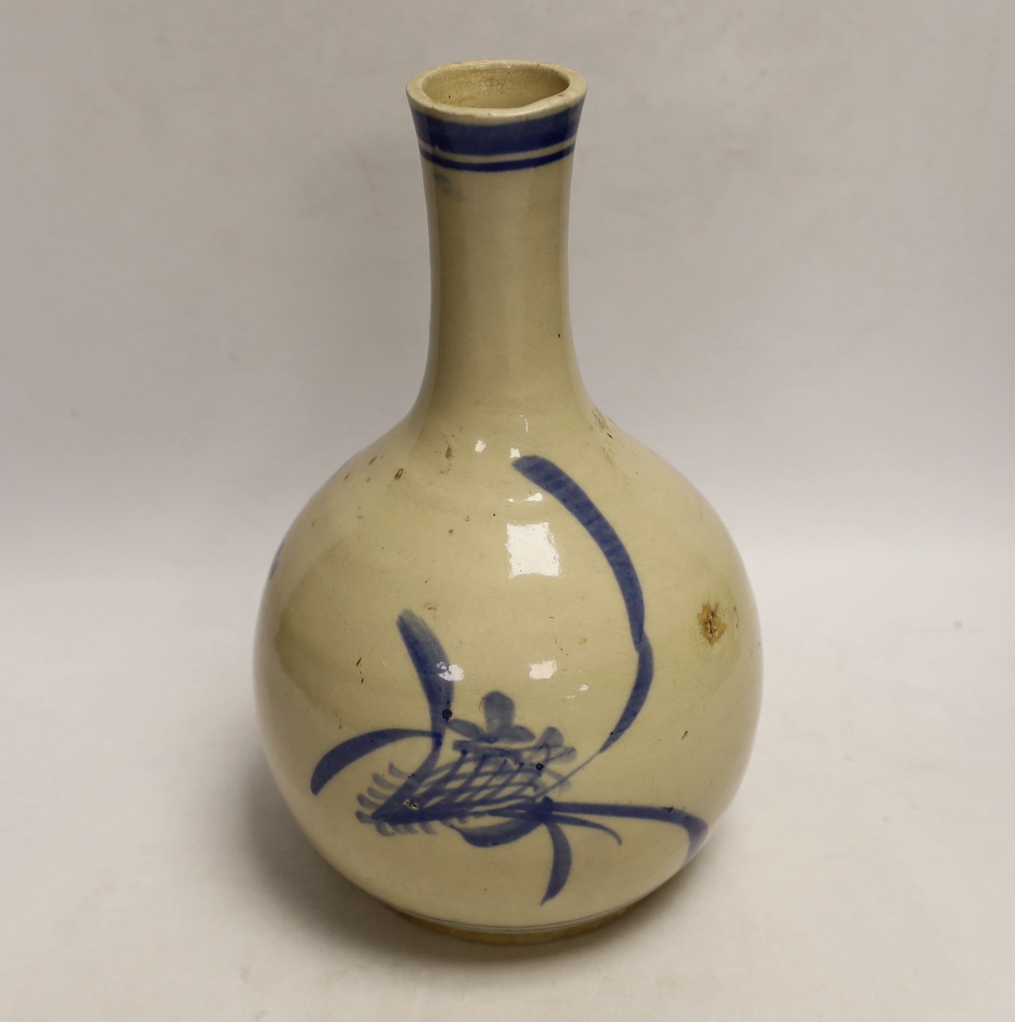 Two Korean or Chinese bottles, tallest 27cm